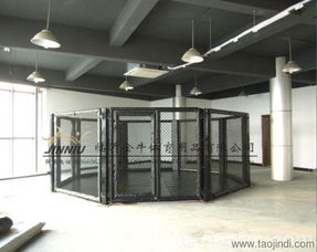 金牛專業(yè)mma比賽用拳擊擂臺(tái)八角格斗籠廠家批發(fā)